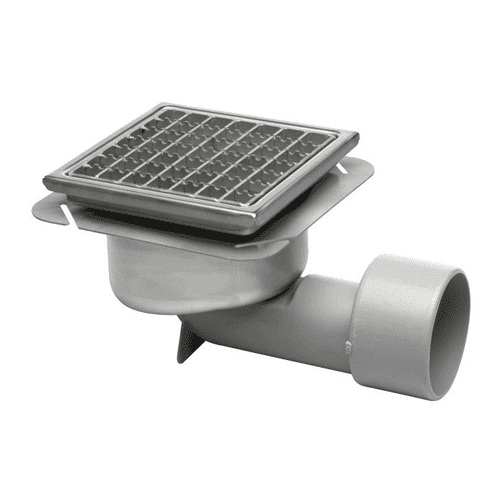 Blücher Compact drainage gully, 197 x 197 mm, height adjustable (2)