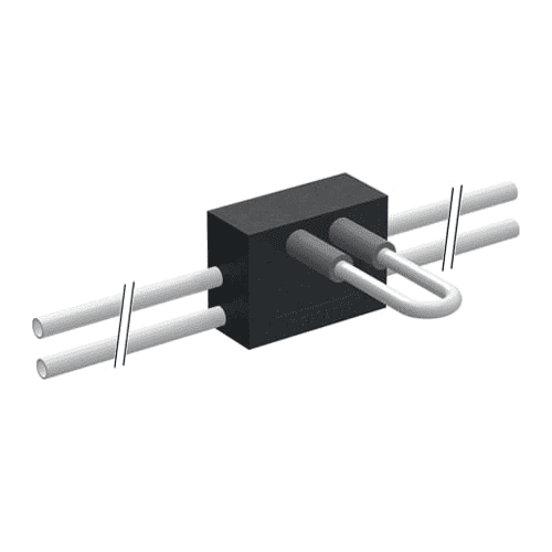 Geberit FlowFit radiator connector type T, Ø16 mm