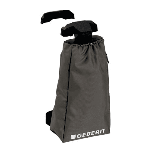 Geberit FlowFit collection bag with magnetic holder