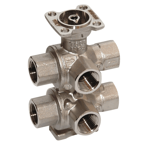 Belimo 6-way regulating ball valve