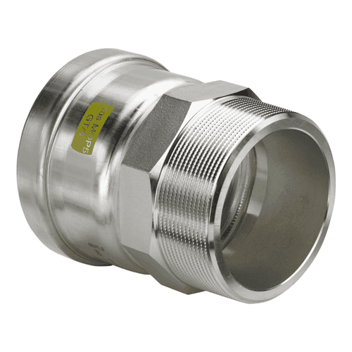 402713 Viega Sanpress Inox G XL overgangsstuk 76,1 X 2 1/2 (632526)