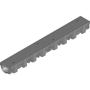 Hauraton TOP X lijngoot met PP zwart mazenrooster