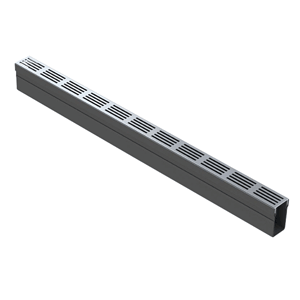 492413 ACO EG SlimL flash grate alu 100cm