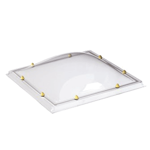 Skylux - triple-hulled crystal-clear acrylic skylight dome