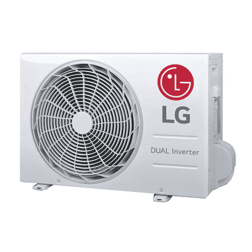 LG air conditioner unit Artcool Mirror, outdoor unit
