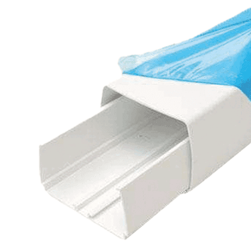 501180 ClimCl pipe white 80x60 L=2 p pce