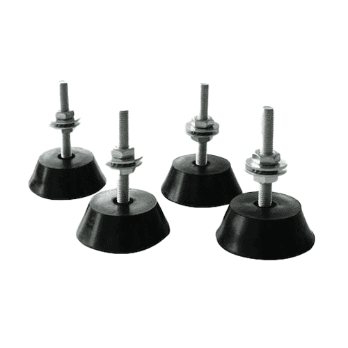 Fixed-point damper M8x17mm, (set of 4 pieces)