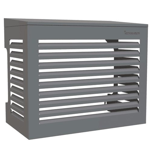 Tecnosytemi omkasting met hellend dak