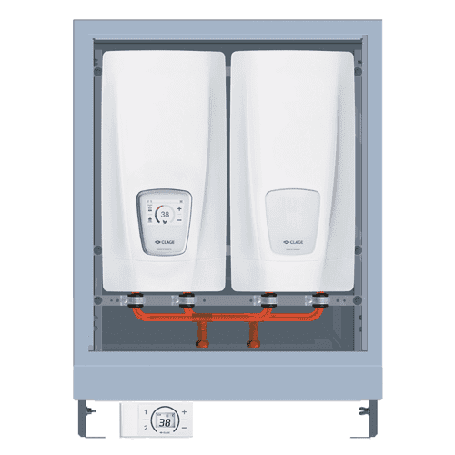 Clage E-comfort doorstroomverwarmer DSX Touch Twin
