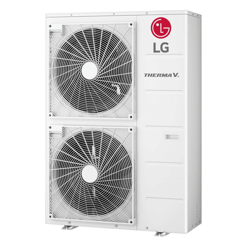 LG air-to-water heat pump THERMA V Hydrosplit, outdoor unit