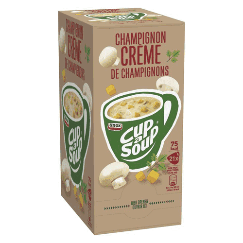 590005 Cup a Soup champignon ds a 21 stks