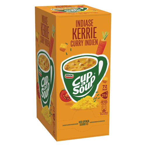 590007 Cup a Soup curry box of 21 pcs