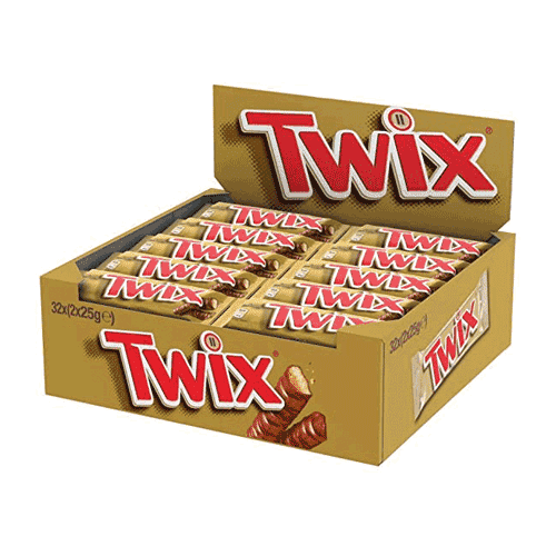 590021 Twix snoepreep doos a 32 stks