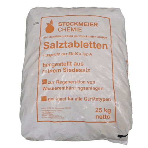 600974 Salt for water softener bag 25kg