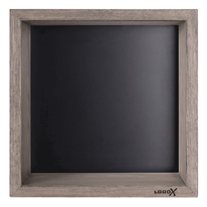 604214 LX W.BoX 30x30cm rear panel black