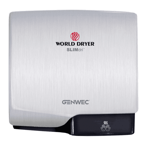 GENWEC SLIMdri handdroger - RVS