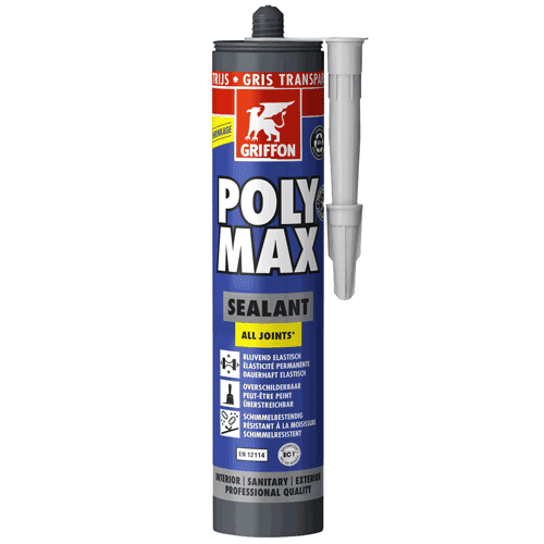 609962 PolyMax Sealant 280ml grijs trans.