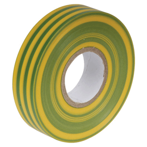 610160 Insultape pvc19mm roll 20m yel/grn