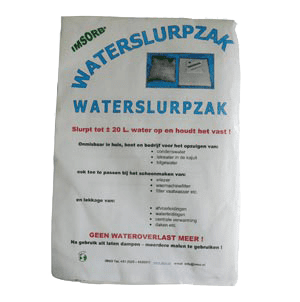 Water absorbent pads