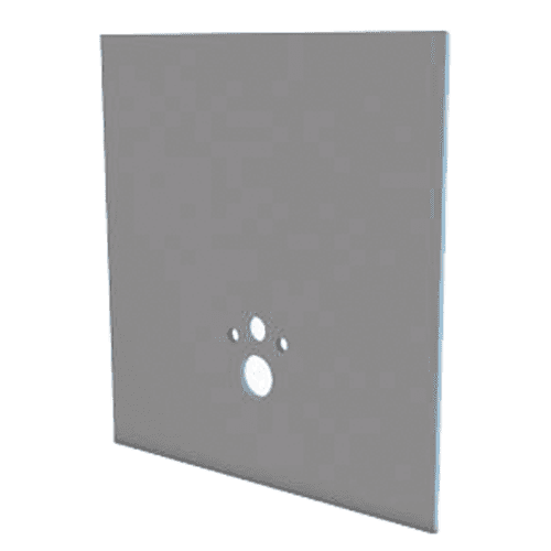 WEDI l-board building board for wall-mounted toilet