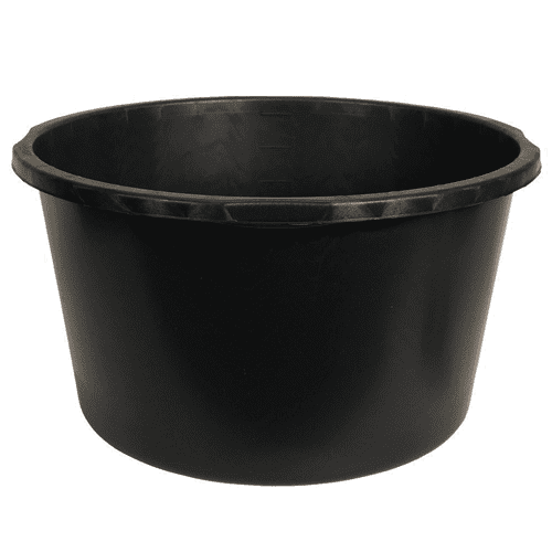 610526 Mortar tub black Gripline 45ltr