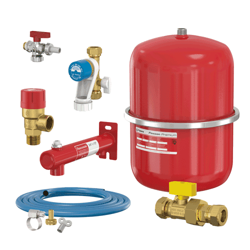 611014 FLAM installation kit red 18x0,5