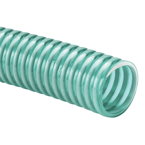 Flexible suction hose for pumps and lifting stations