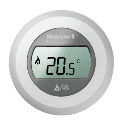 Honeywell Home Round modulation thermostaat verwarmen+koelen