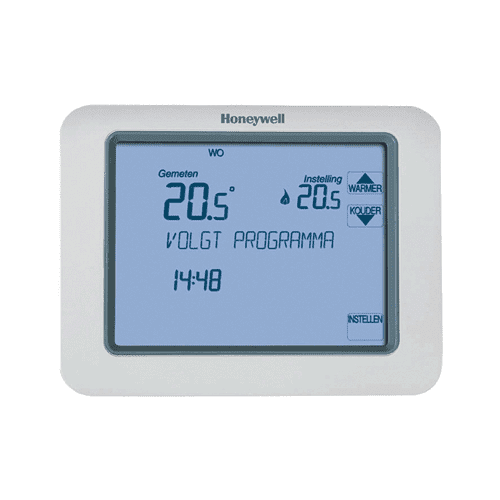 Honeywell Home Chronotherm Touch clock thermostat