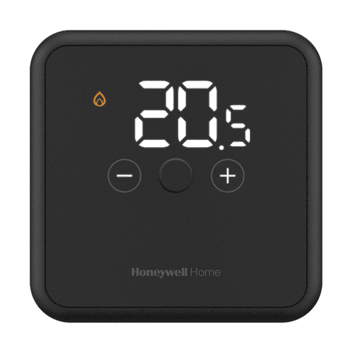 612107 RES room thermostat DT4M OT black