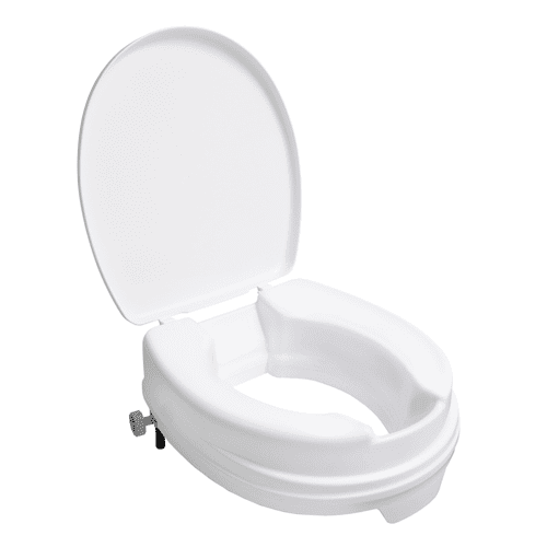 Linido toilet seat raiser + cover