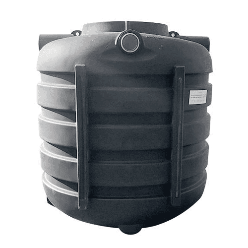 Septic tank, rotary cast polyethylene