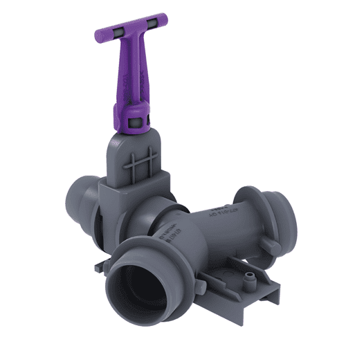 614169 KES Shut-off valve Duo