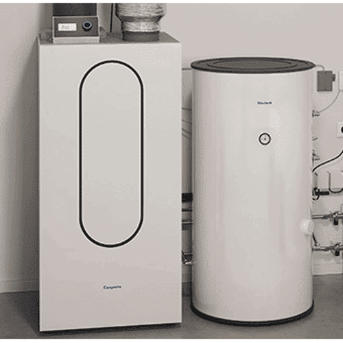 Inventum lucht/water warmtepomp Compacto