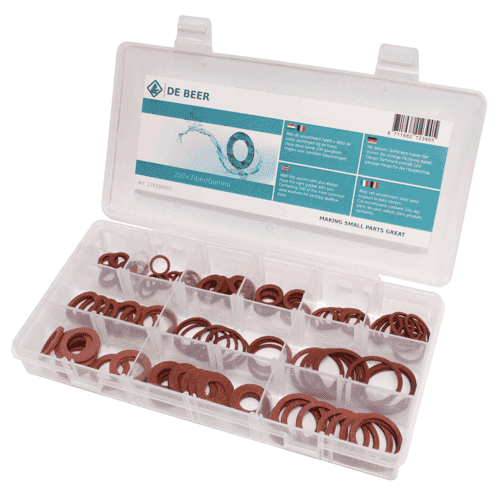 614752 Assortment box Fiber rings 120 pcs