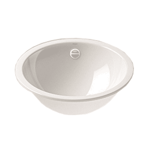 614851 Alape EBK400 washbasin +ovfl white