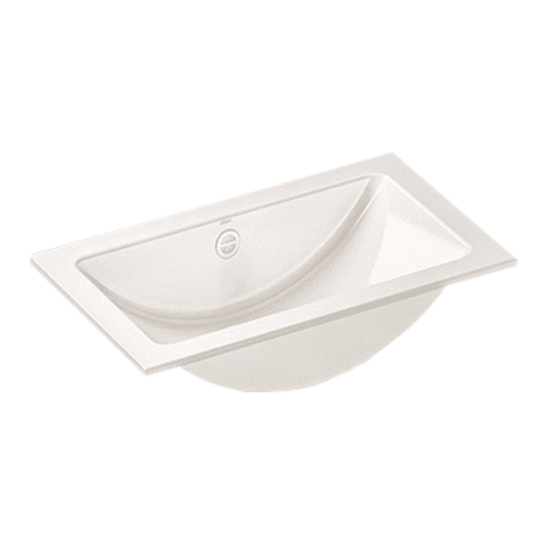 614854 Alape EBR585 washbasin+cr.hl/ovfl w