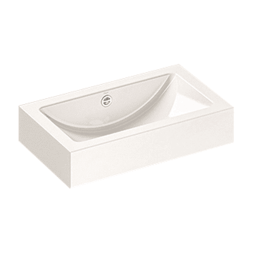 614856 Alape WTPR585 washbasin +ovfl wit