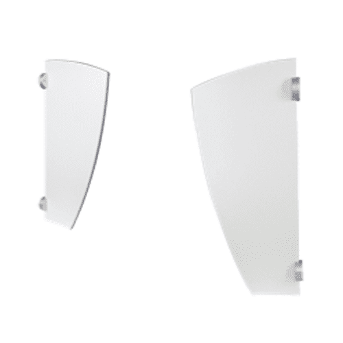 Urimat urinal divider screen, white