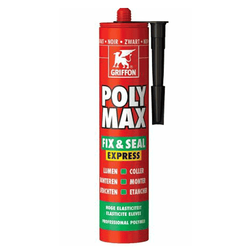 Griffon Poly Max Fix &amp; Seal Express black, 425gr