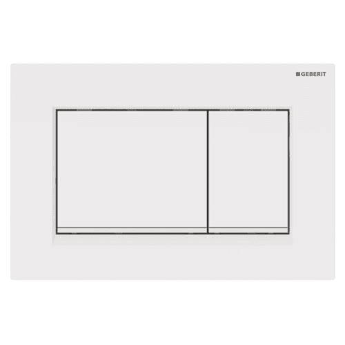 Geberit control panel Sigma20, 2-button square