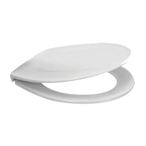 Abu toilet seat with cover, white