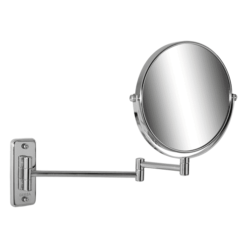 Geesa Cosmetic Collection double arm shaving mirror, Ø200 mm, chrome