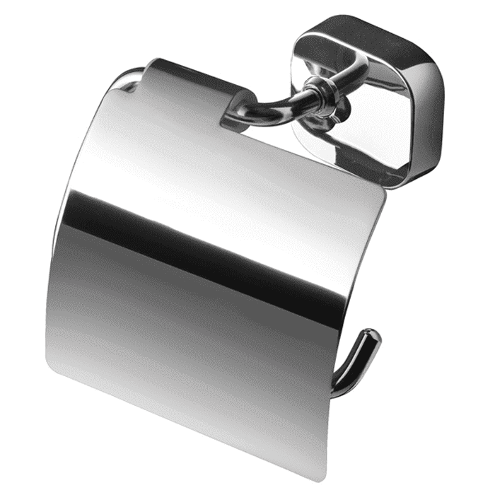 Geesa Thessa Collection toilet roll holder with cover