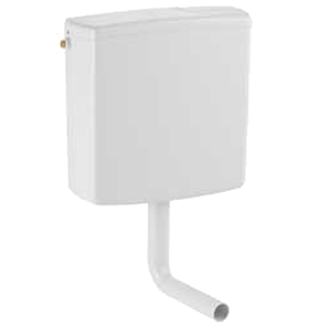 Geberit cistern AP140 with cover fixing, white