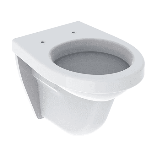 Geberit 300 universal straight flush toilet 48, white