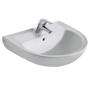 Eurovit hand basin 50 cm, white