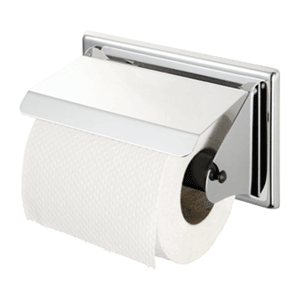 Haceka Standard toilet roll holder with flap