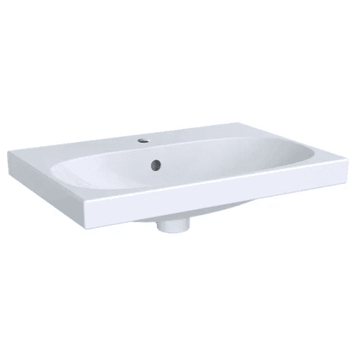 Geberit Acanto washbasin with covered overflow