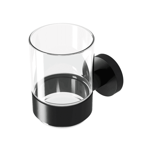 Geesa Nemox Collection glashouder, zwart